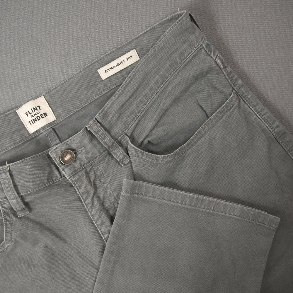 Flint and Tinder Strait Fit Chino Casual Pants Mens 31x31 Huckberry Preppy Work